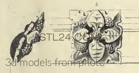 Розетки (ROSETTE_1510 -  | 3D model 3DSMAX / OBJ / STL) 3D модель для ЧПУ станка